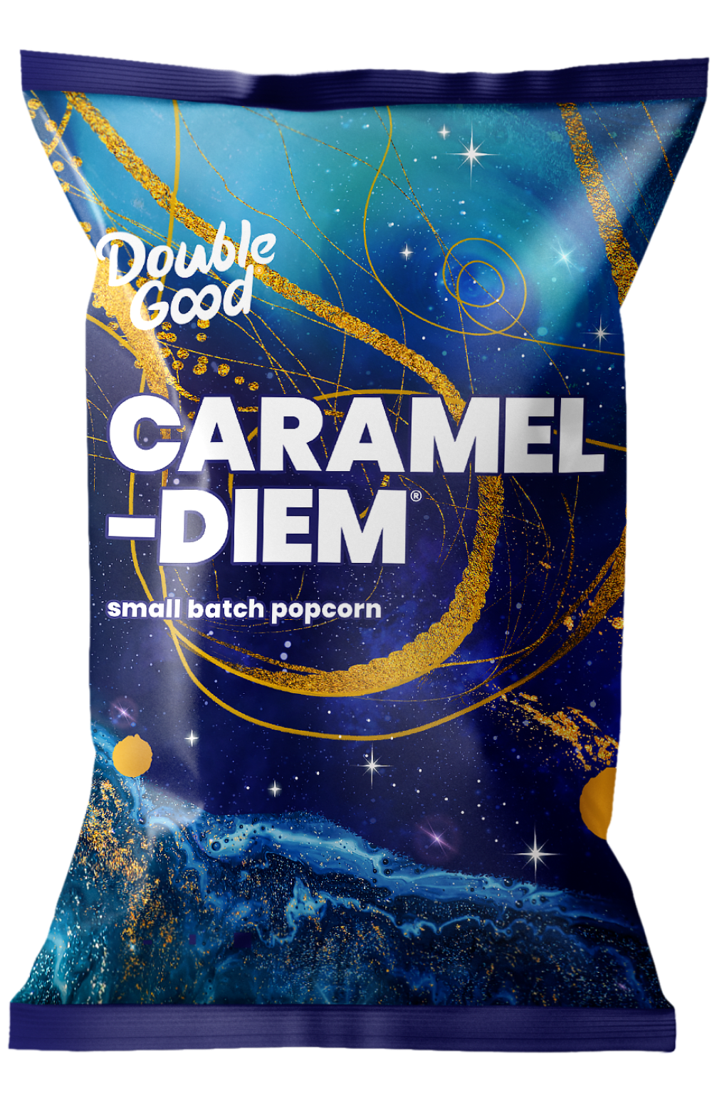 Double Good Caramel-Diem popcorn